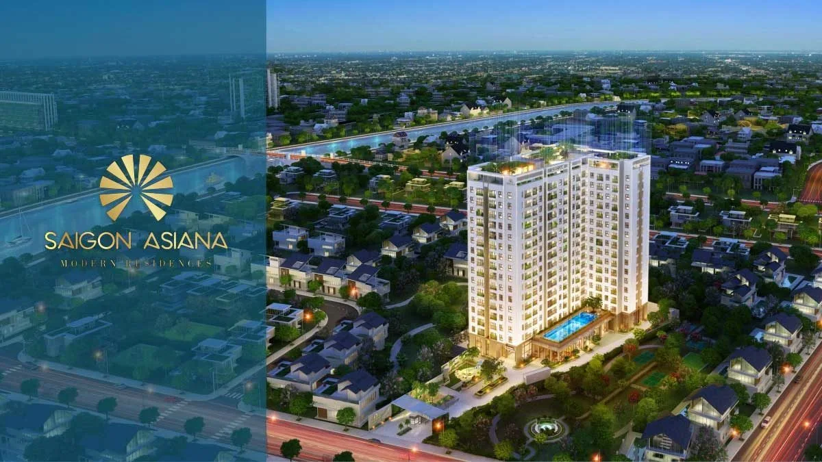 Phối cảnh tổng thể thiết kế Saigon Asiana