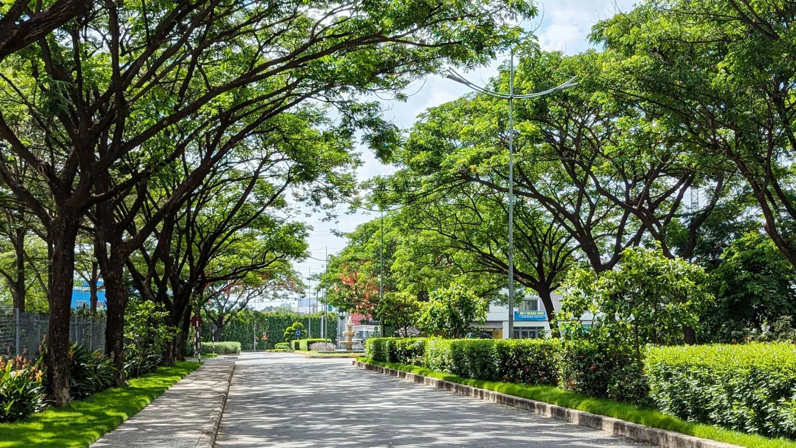 Đường nội khu EcoXuân Setia Edenia