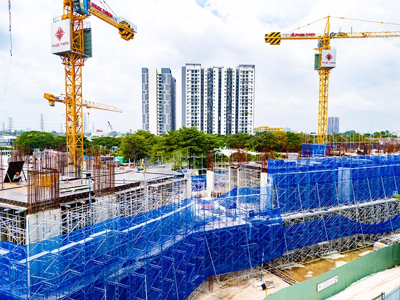Kết cấu phần thân và cần trục tháng 8 năm 2026 Setia Edenia