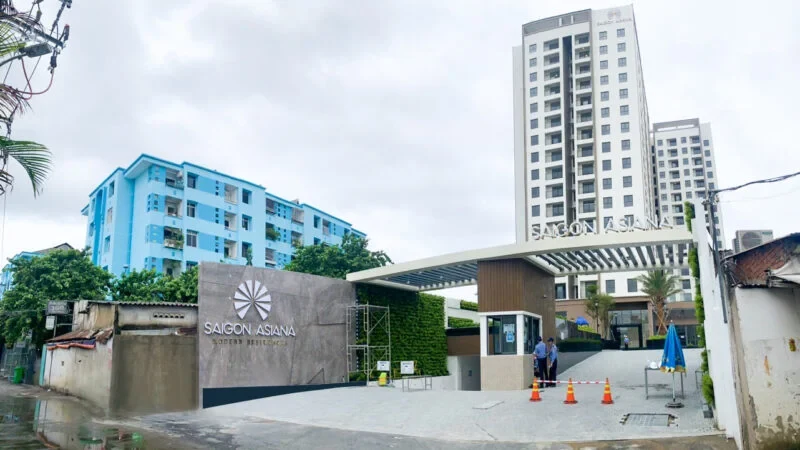 Cổng vào thực tế Saigon Asiana