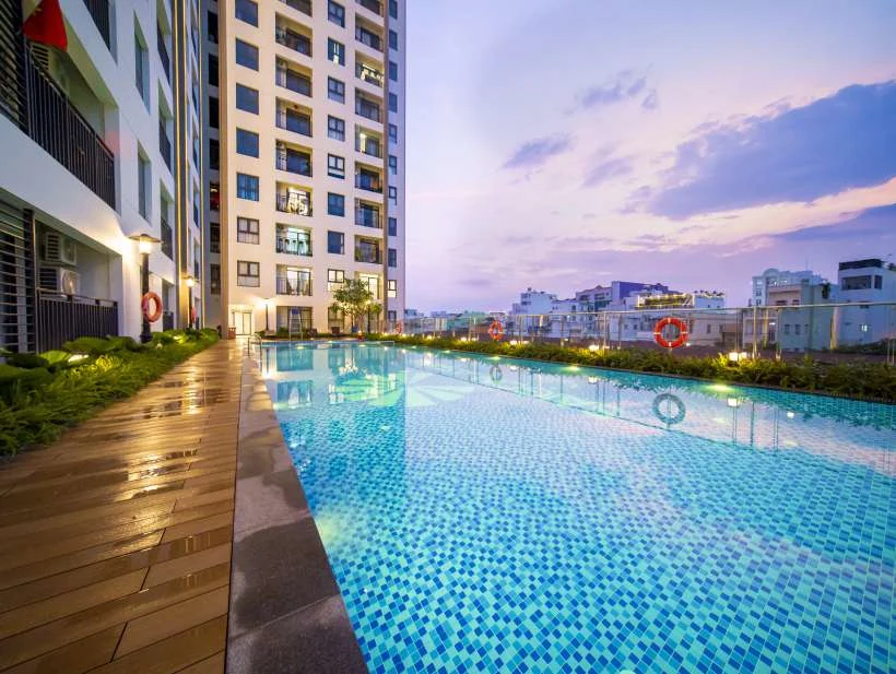 Hồ bơi thực tế Saigon Asiana