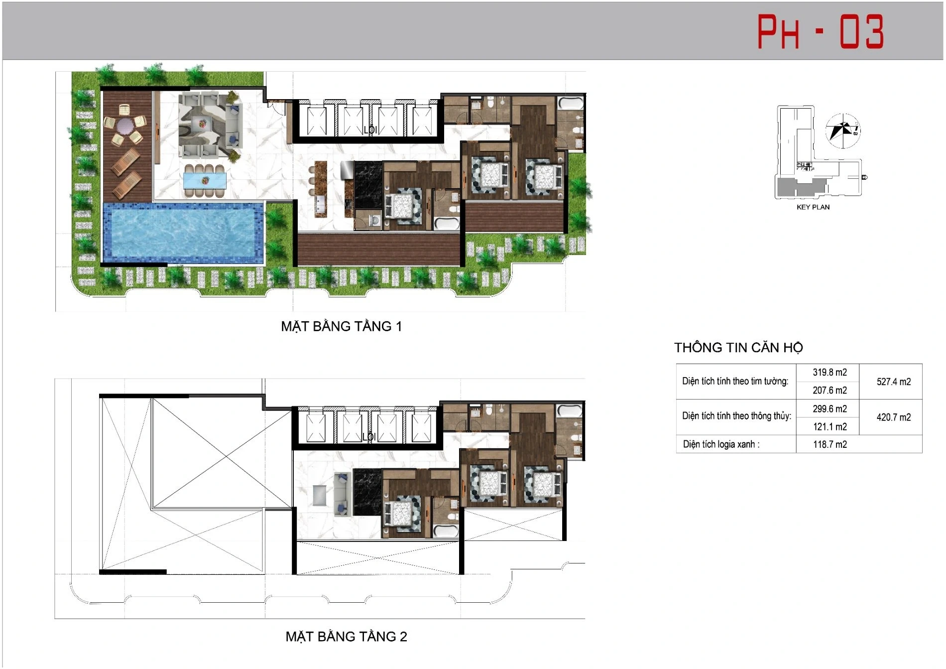 Mặt bằng PH-03 Sunshine Horizon