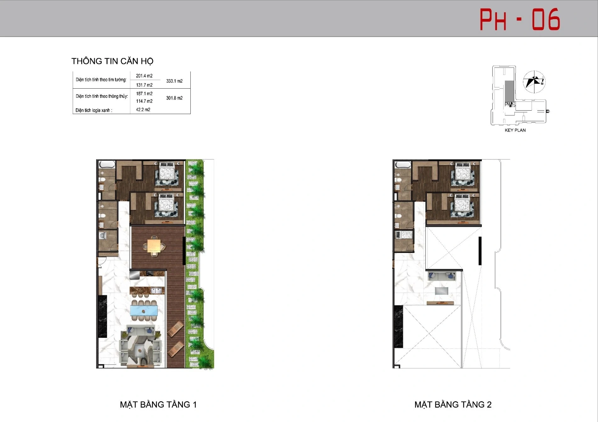 Mặt bằng PH-06 Sunshine Horizon