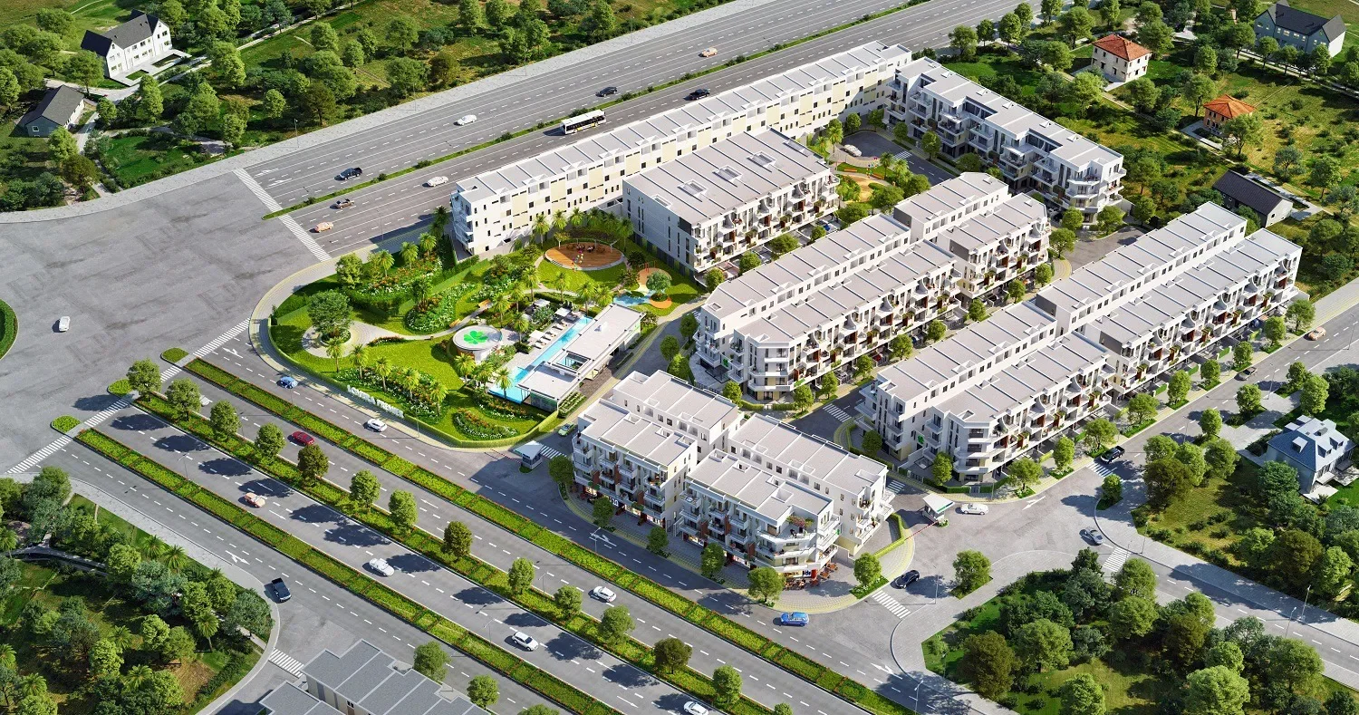 Phối cảnh tổng thể Lovera Premier