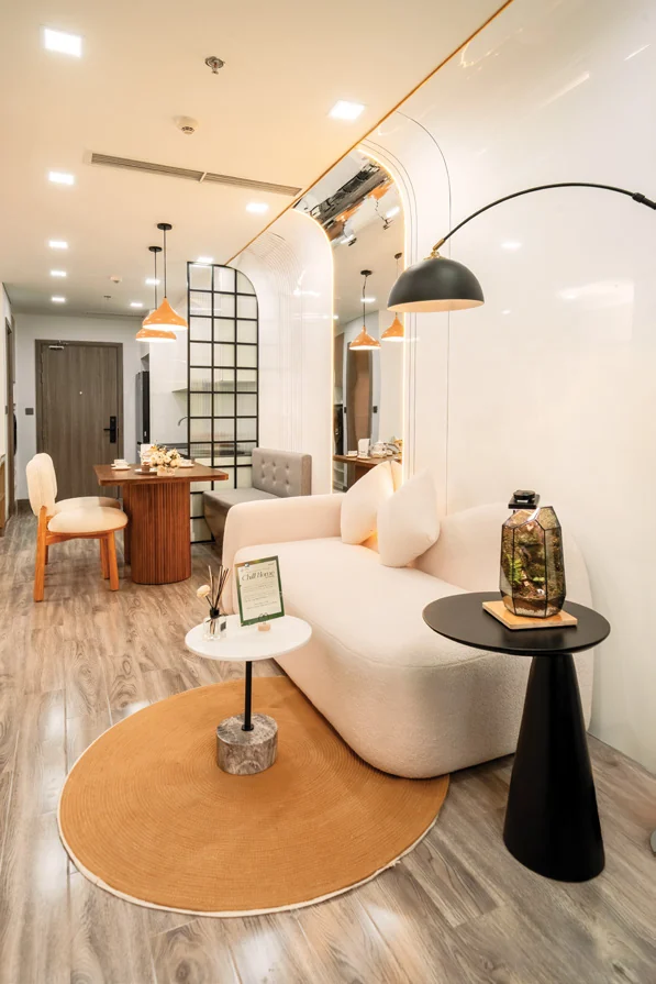 Phối cảnh bếp và khu sinh hoạt chung ArtStella