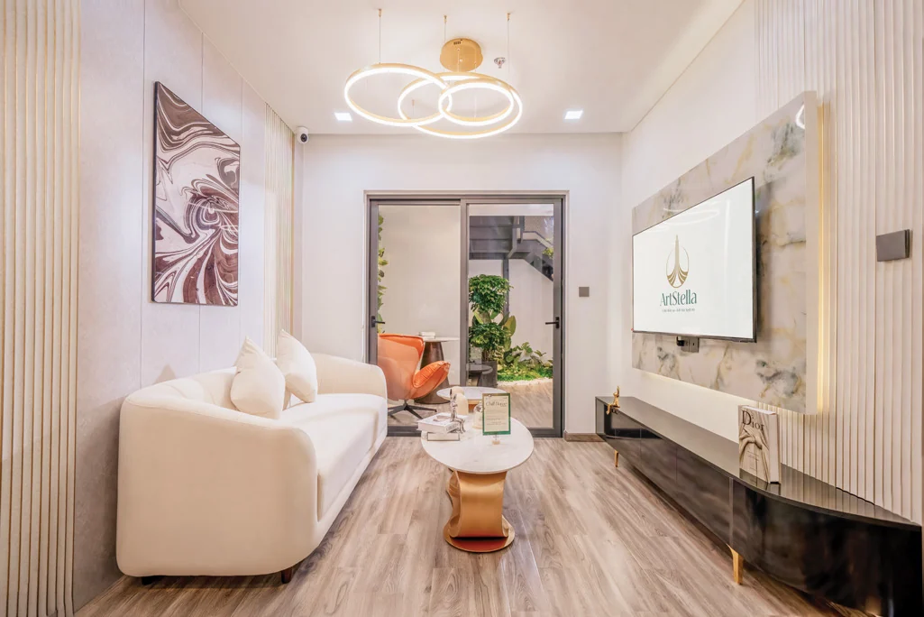 Phối cảnh phòng khách căn hộ ArtStella