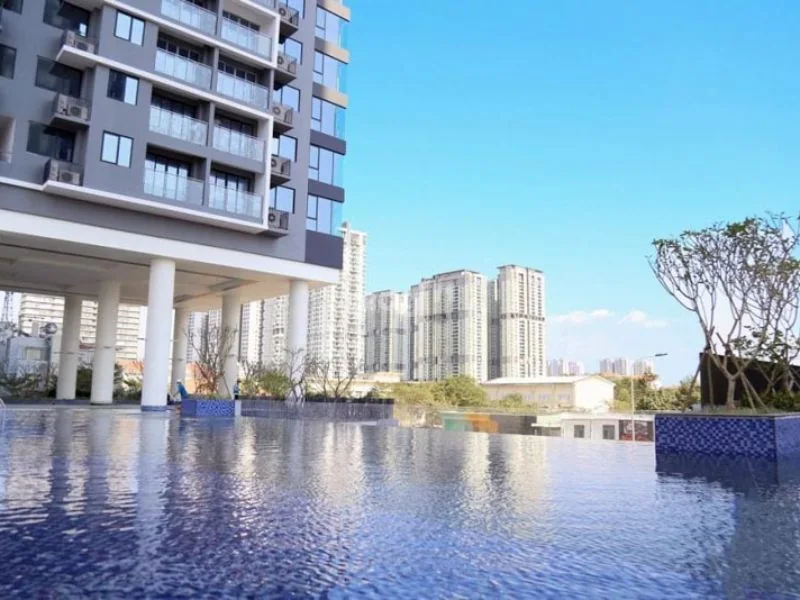 Hồ bơi thực tế tại One Verandah