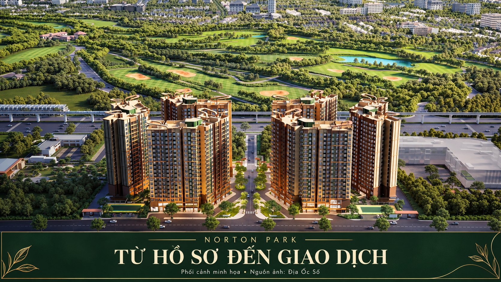 Đặt cọc và ký hợp đồng Norton Park: nối hồ sơ với từng khoản tiền 18 Phối cảnh Norton Park cho bài hồ sơ và giao dịch