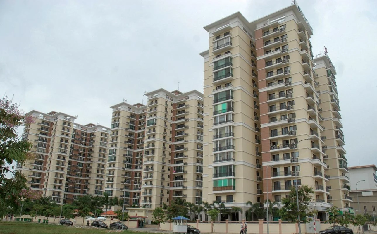 Ba khối căn hộ Cantavil An Phú đã hoàn thành