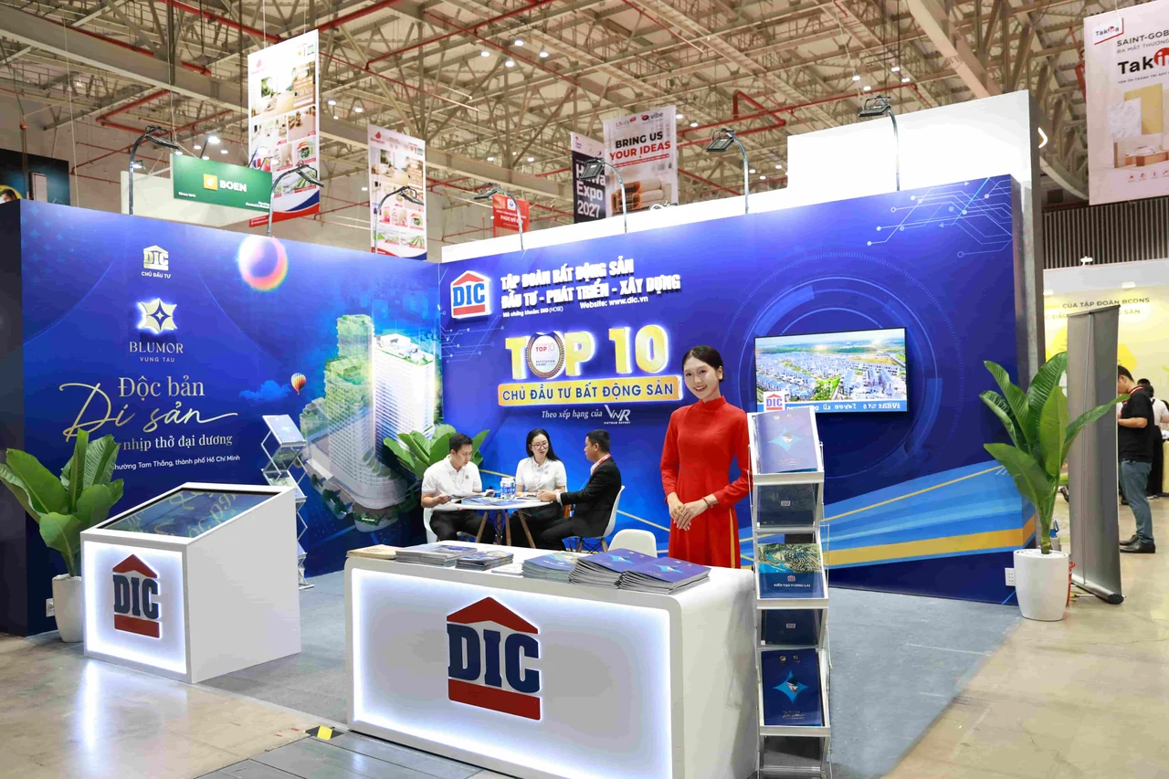 Blumor tại gian hàng DIC ở VIBE 2026