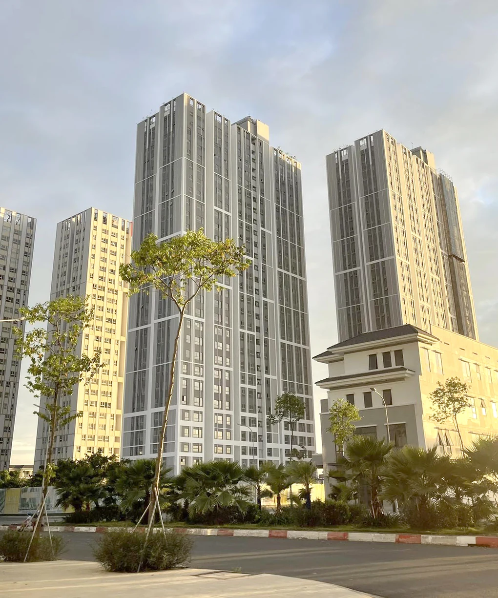 Các khối nhà CitiSoho đã hoàn thành