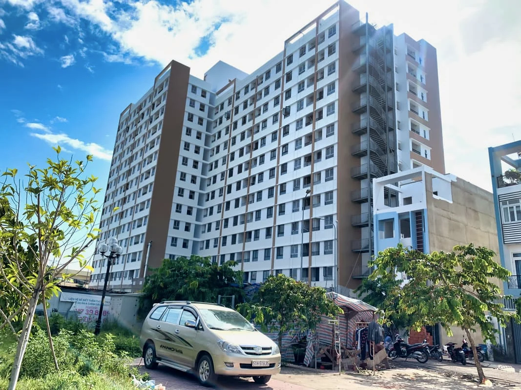 Góc nhìn thực tế khối căn hộ Citrine Apartment