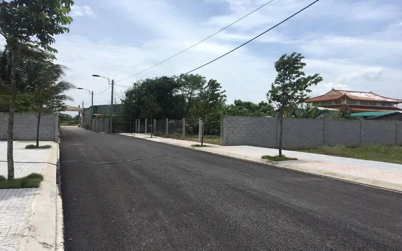 Đường nội bộ tại Tấn Đồ Capital trong ảnh tư liệu cuối năm 2021