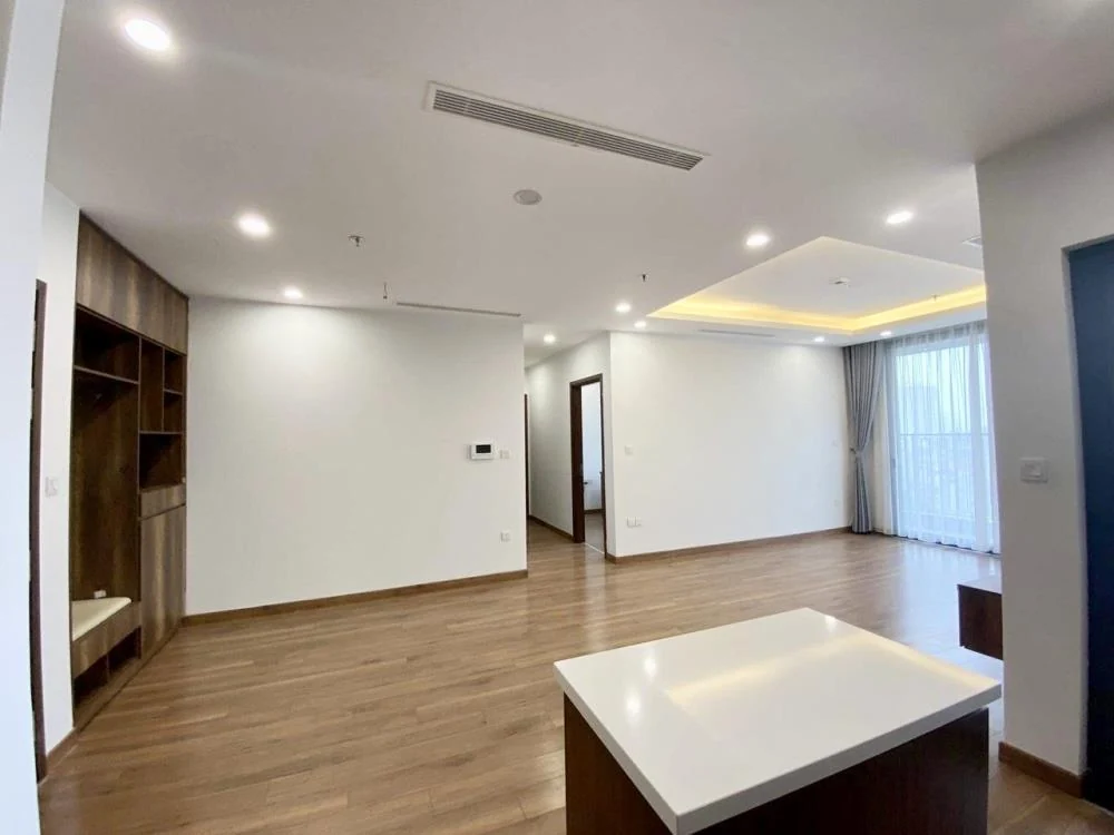 Không gian sinh hoạt một căn hộ 98 m² tại Cantavil An Phú