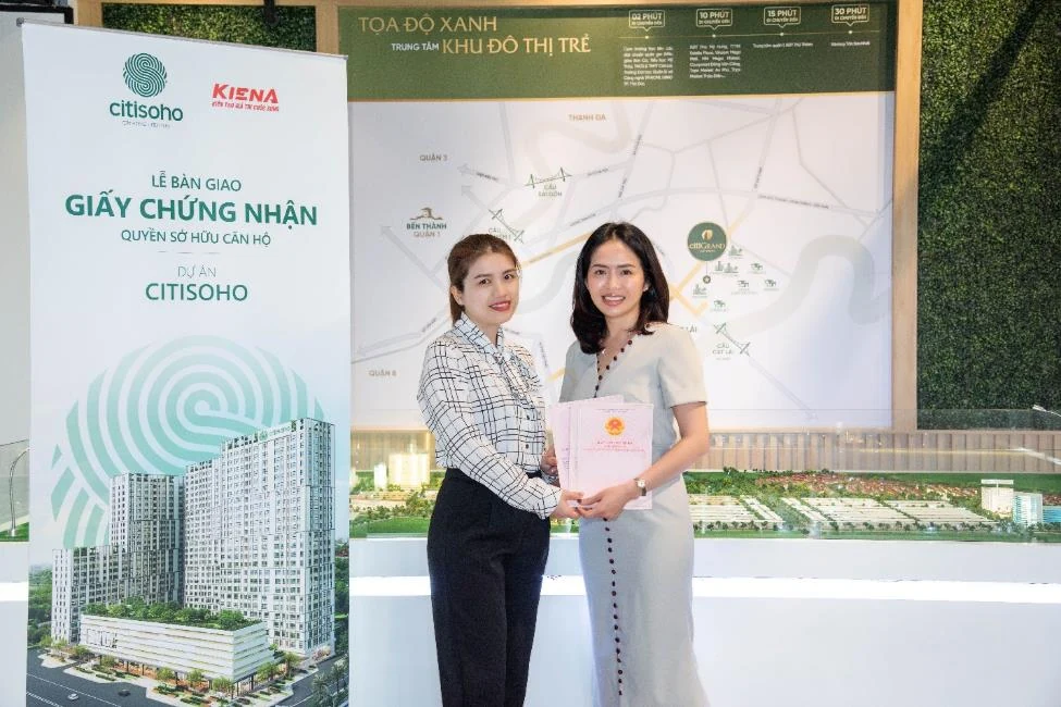 Lễ bàn giao giấy chứng nhận căn hộ CitiSoho năm 2024