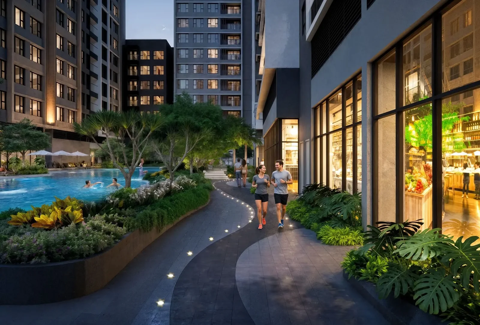Lối Dạo Bộ Thư Giãn Gladia Heights