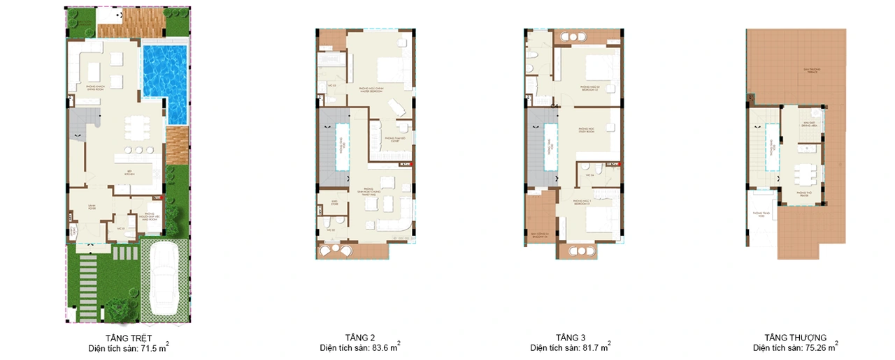 Mặt bằng tham khảo HARUKA Residence mẫu 4