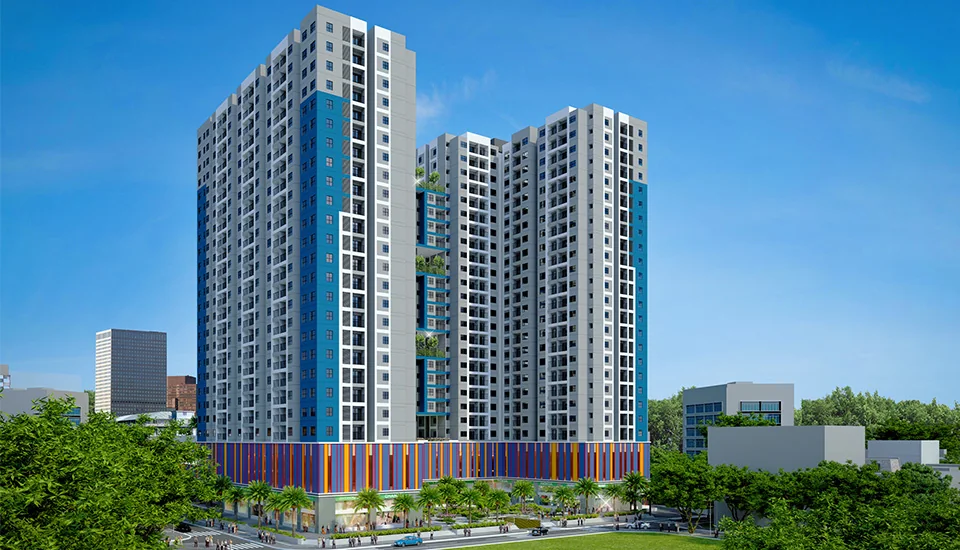 Phối cảnh mặt đứng Saigon Avenue