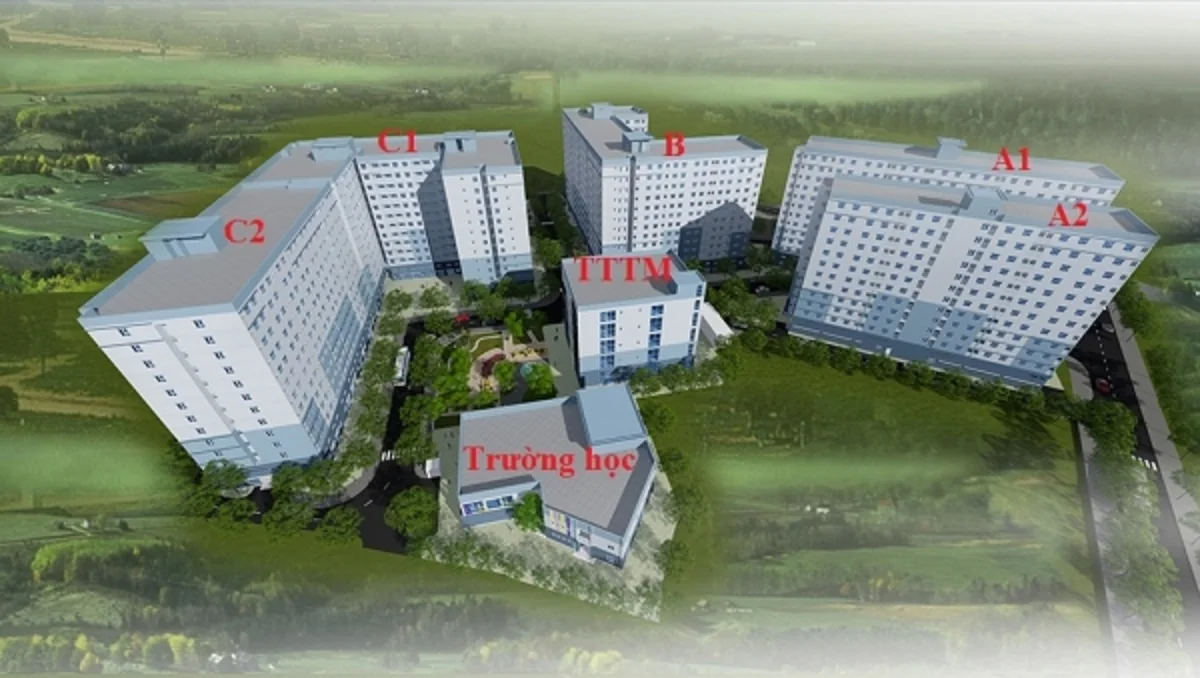 Phối cảnh vị trí các block Chương Dương Home