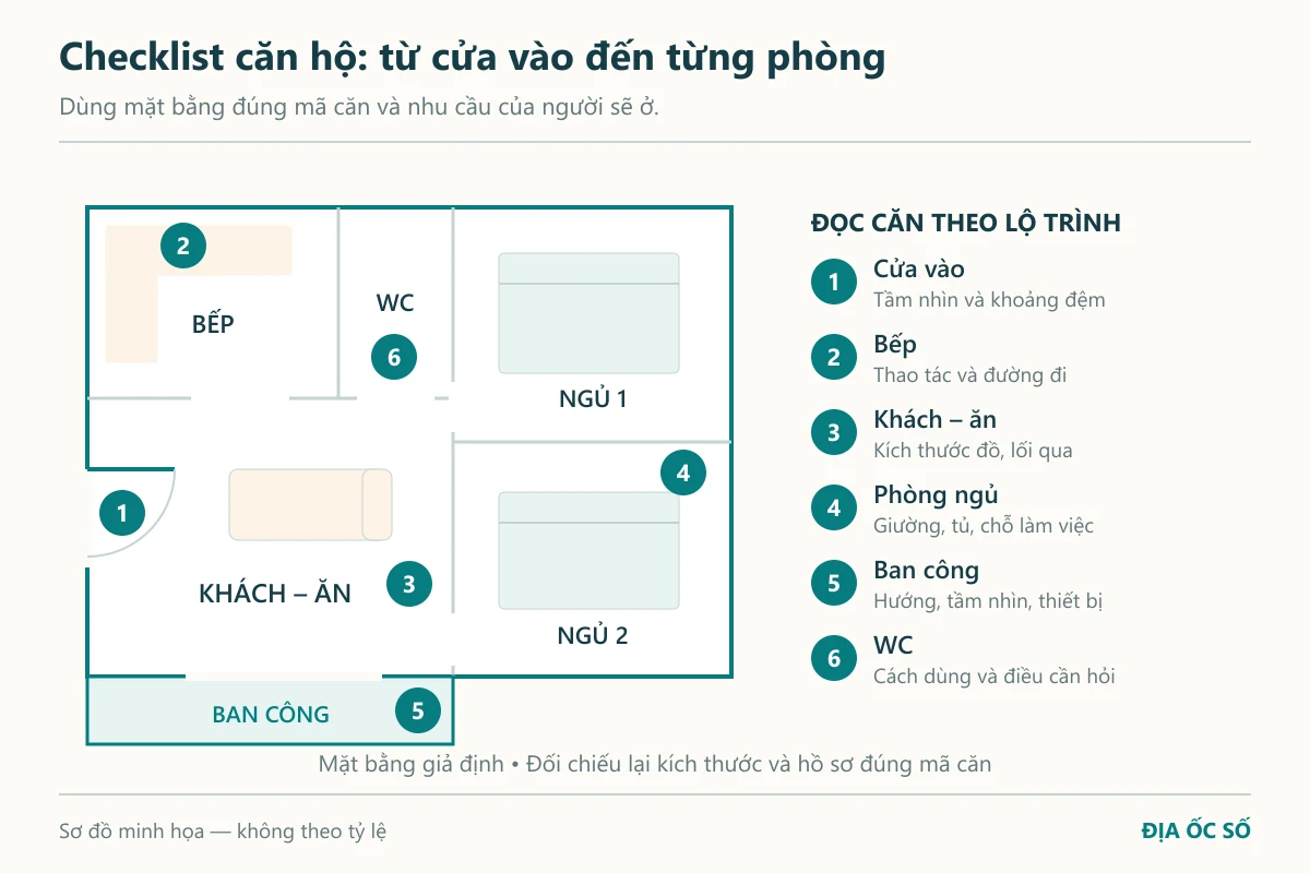 Phong thủy căn hộ chung cư: Checklist trước khi chọn mua