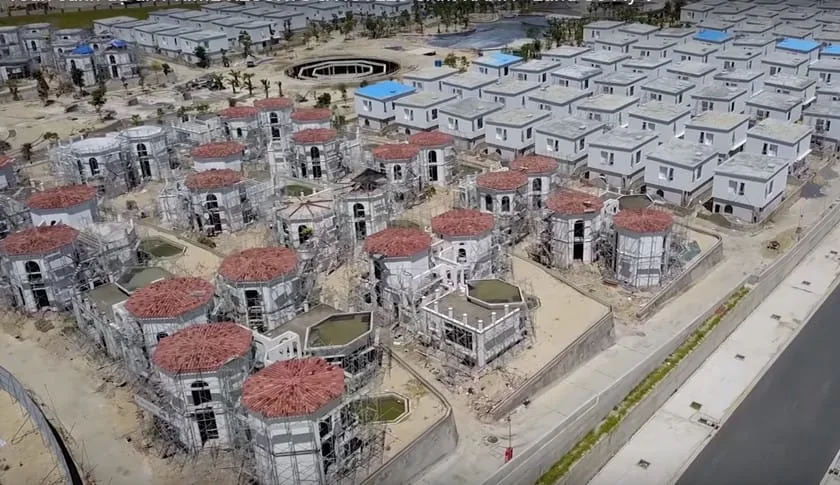 Ảnh thực tế chi tiết biệt thự The Pearl Cam Ranh tháng 3 năm 2019