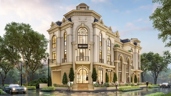 Phối cảnh shophouse tại Sun Harbor 1, Aqua City