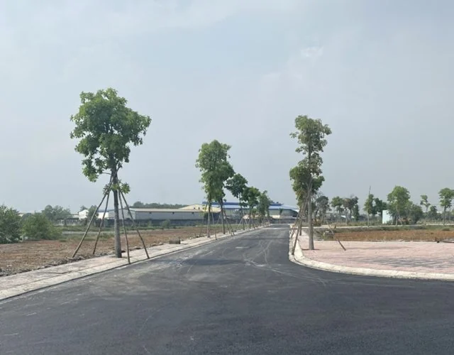 Hạ tầng ven kênh tại The Residence 3, ảnh tư liệu năm 2019