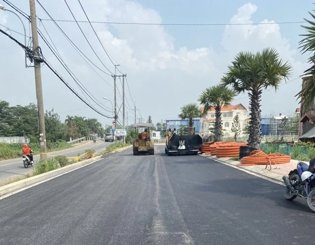 Đường tiếp cận từ Võ Văn Bích đến khu dân cư The Residence 3, ảnh tư liệu năm 2019