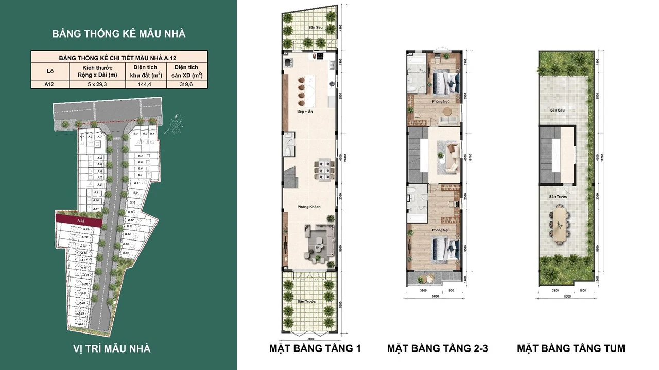Thiết kế nhà A12 Bcons Eden Park